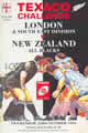 London and SE v New Zealand 1993 rugby  Programme